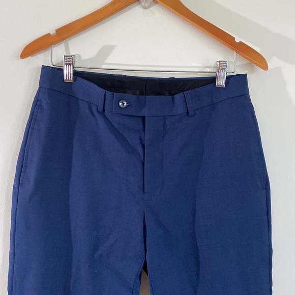 Calvin Klein Slim Fit Pants SIZE 32W x 30L Color BLUE - Picture 3 of 8